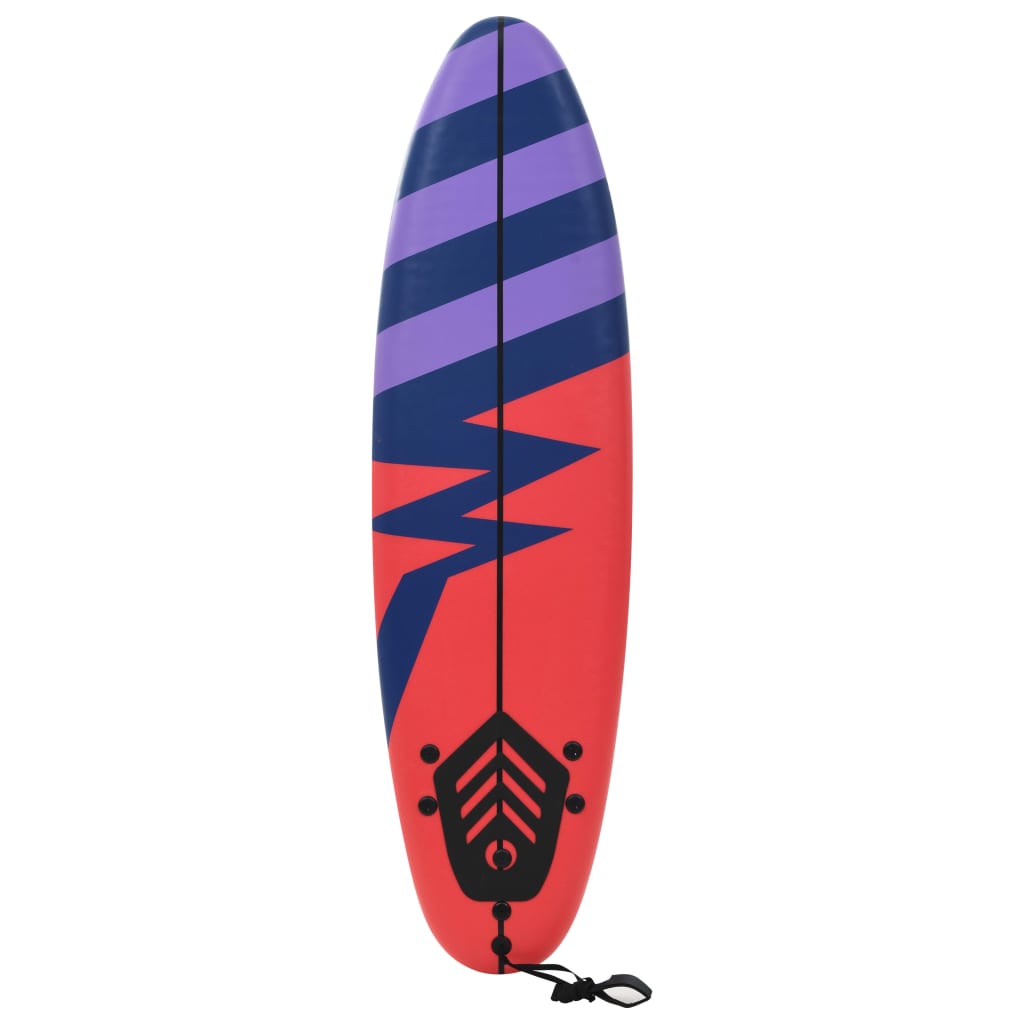 vidaXL Tabla de surf 170 cm rayas