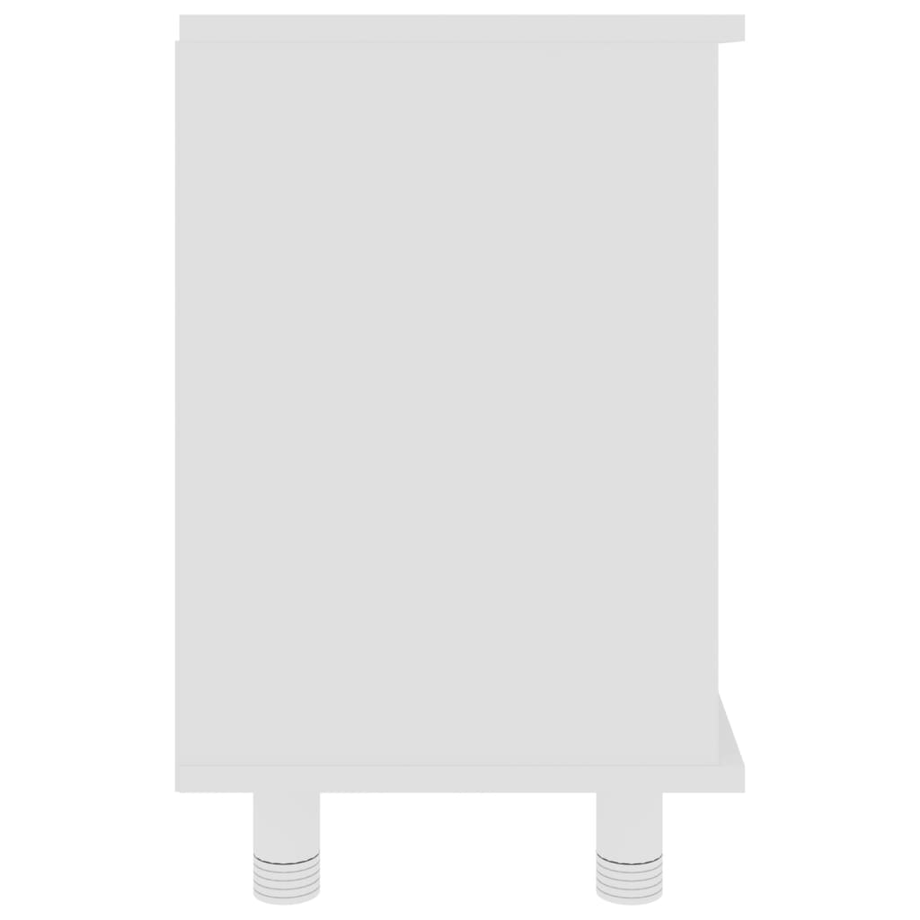vidaXL Armario de baño madera contrachapada blanco 60x32x53,5 cm