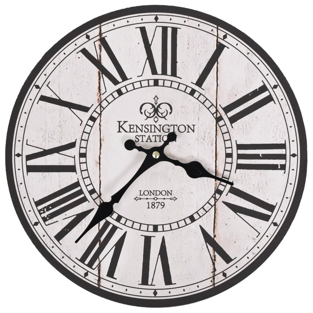 vidaXL Reloj vintage de pared London 30 cm
