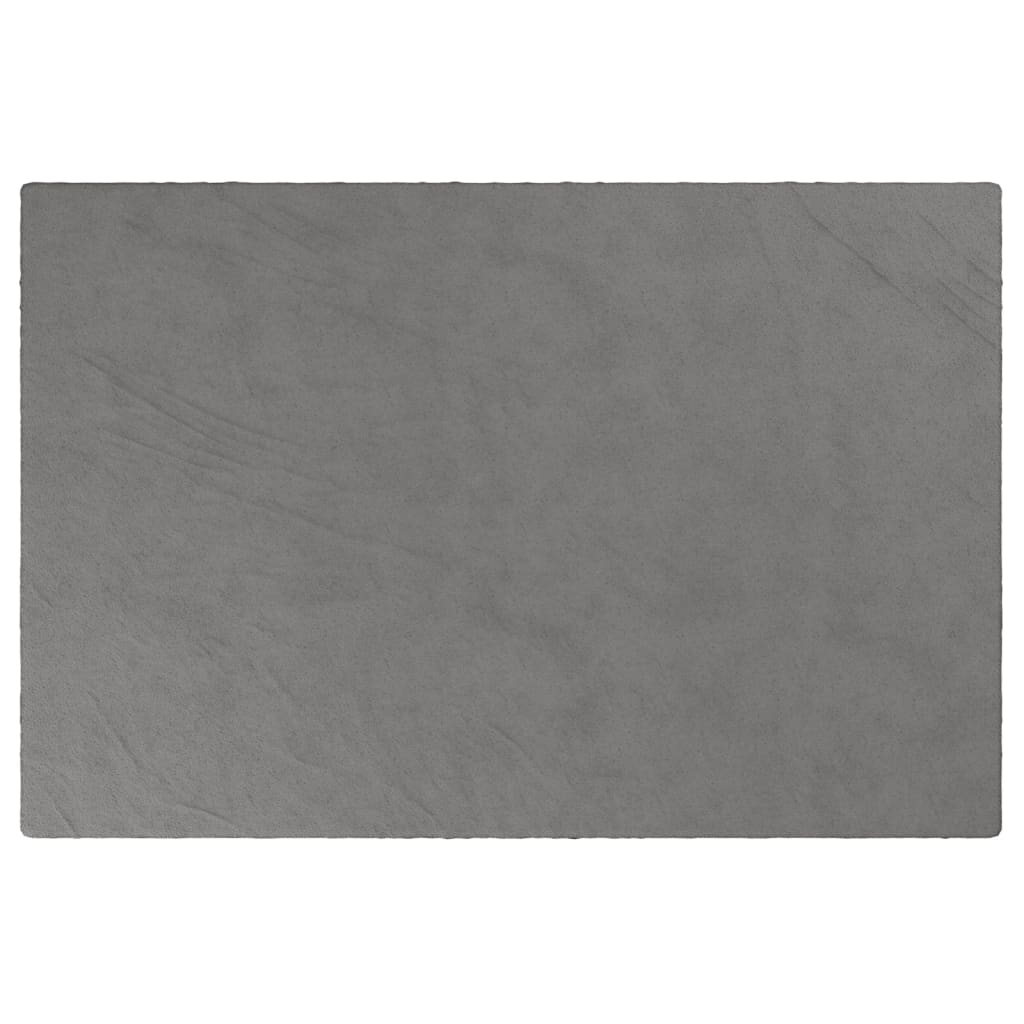 vidaXL Manta con peso con funda tela gris 120x180 cm 9 kg