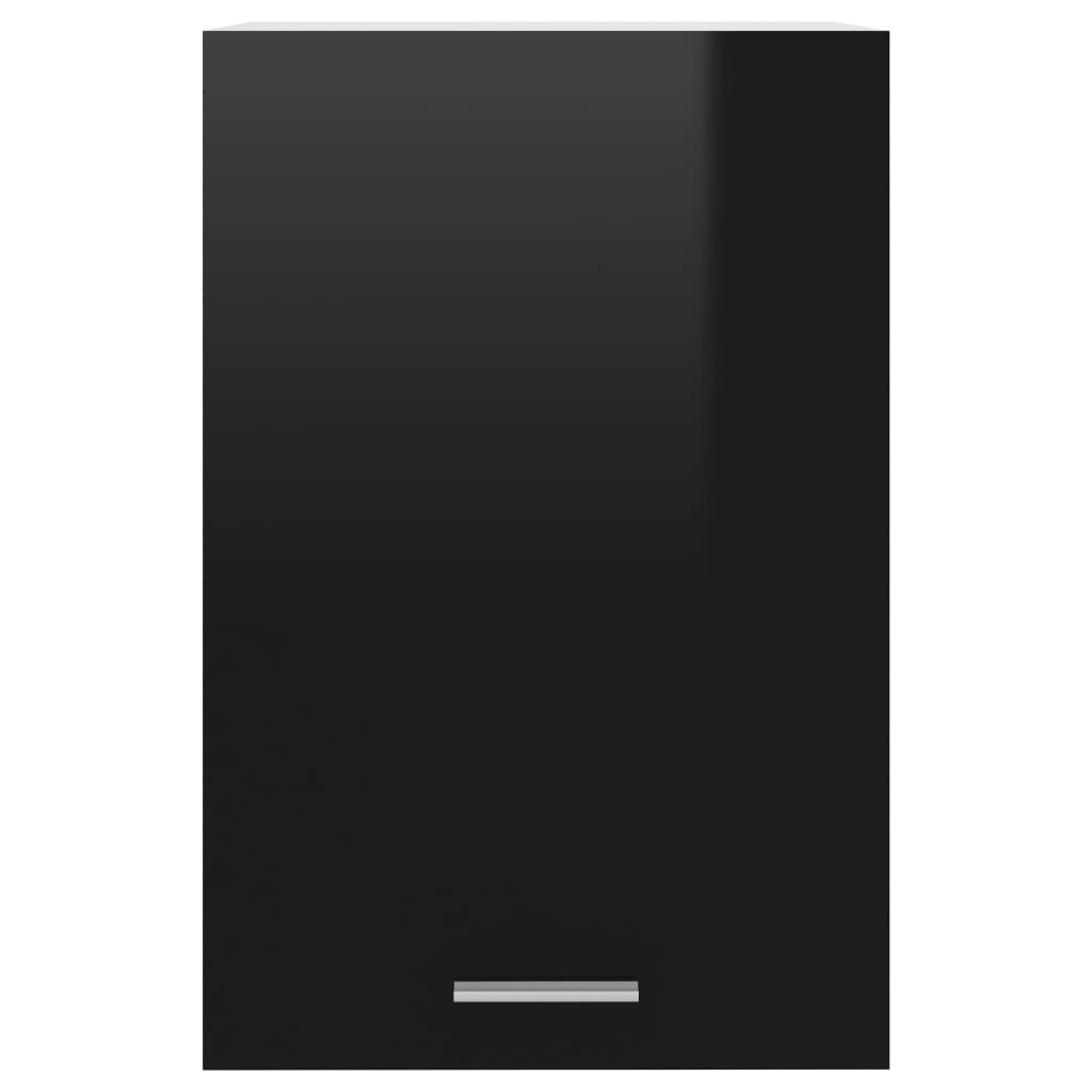 vidaXL Armario colgante cocina contrachapada negra 29,5x31x60 cm