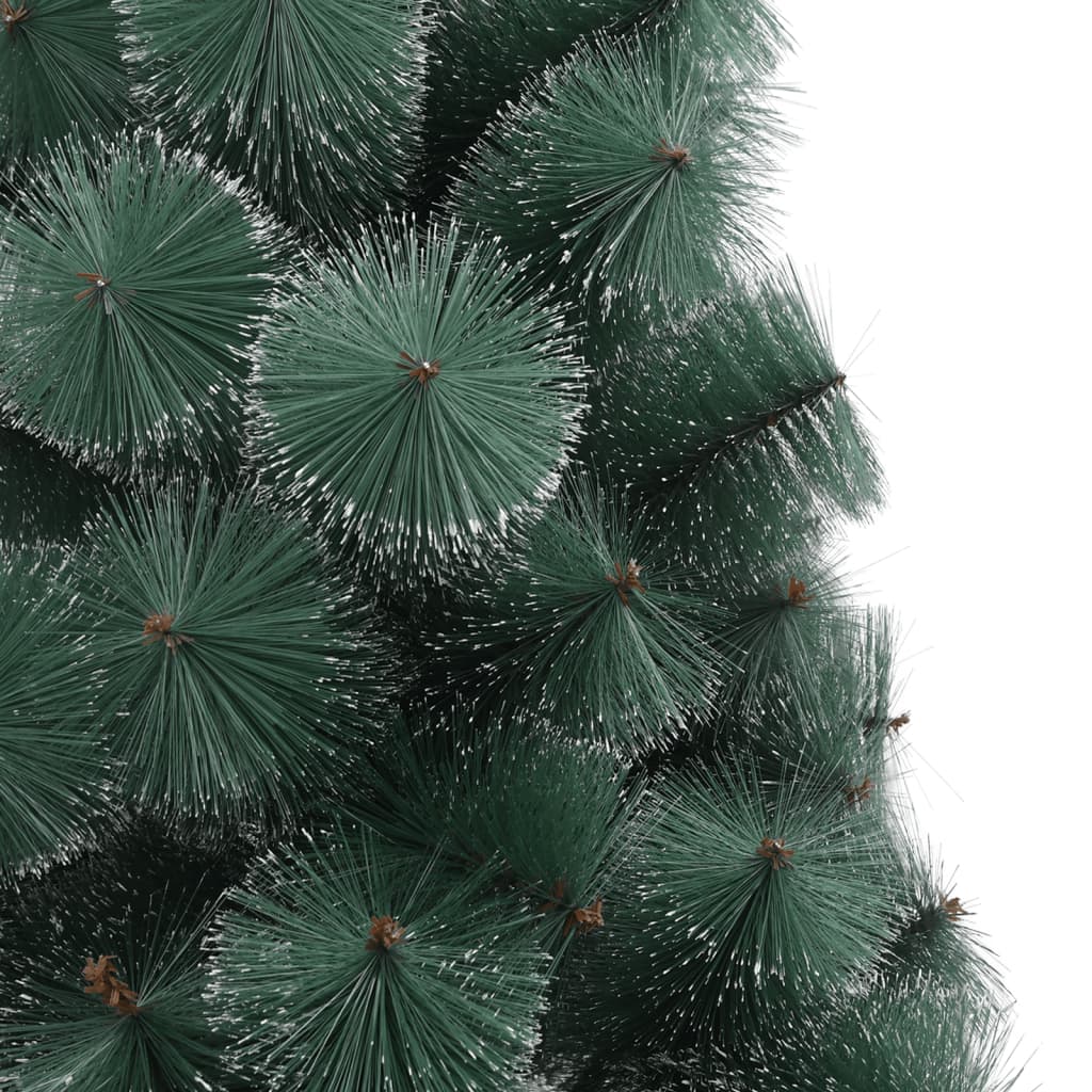 vidaXL Árbol de Navidad artificial con soporte verde PET 180 cm