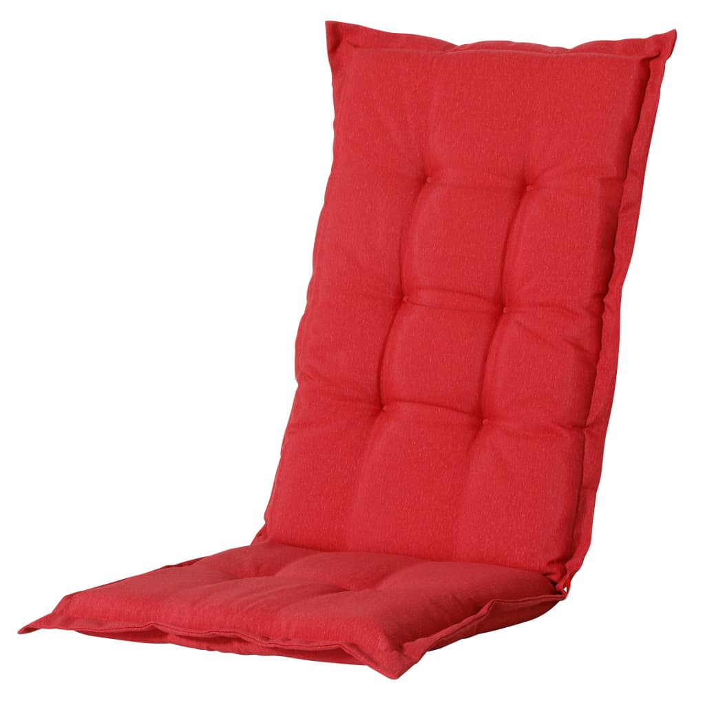 Madison Cojín de silla con respaldo alto Panama 123x50cm rojo