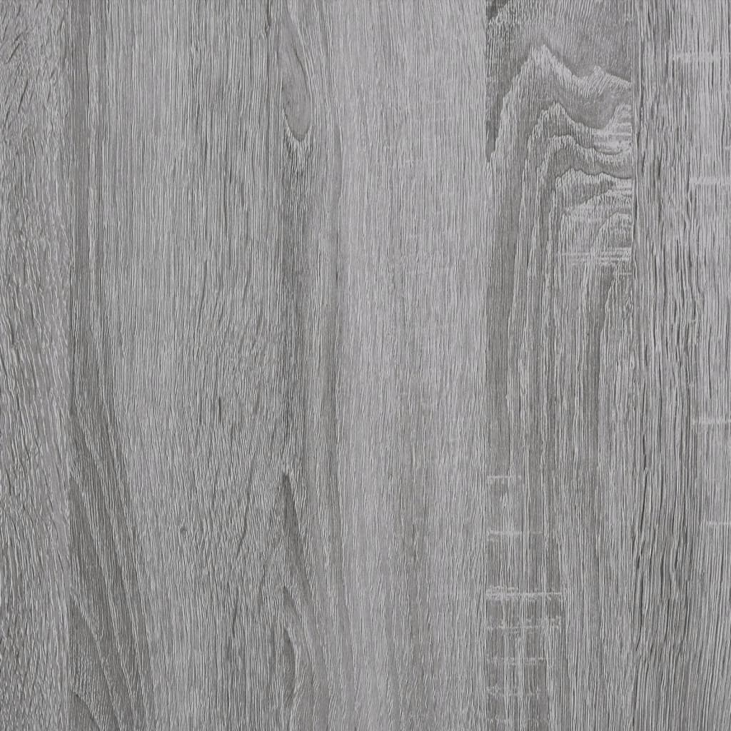 vidaXL Mesa de centro madera contrachapada gris Sonoma 90x44,5x45 cm