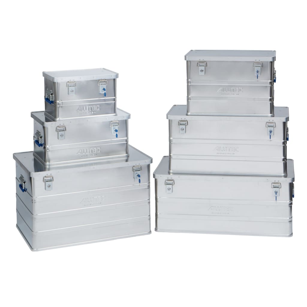 ALUTEC Caja de almacenaje CLASSIC aluminio 93 L