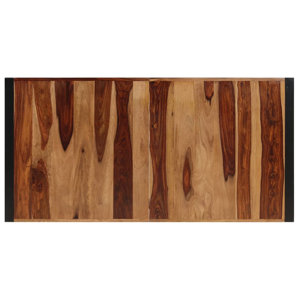 vidaXL Mesa de comedor 140x70x75 cm madera maciza de sheesham