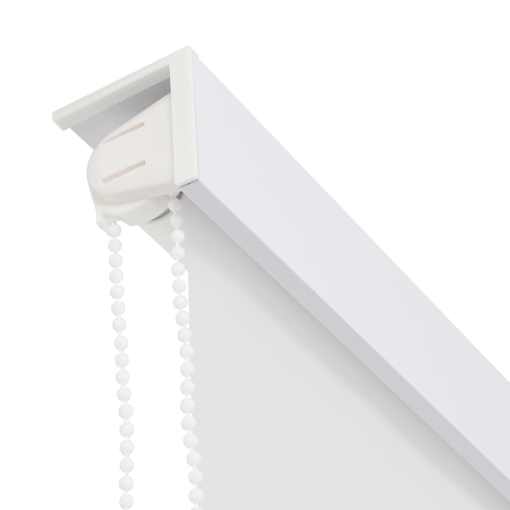vidaXL Persiana enrollable de ducha blanco 100x240 cm