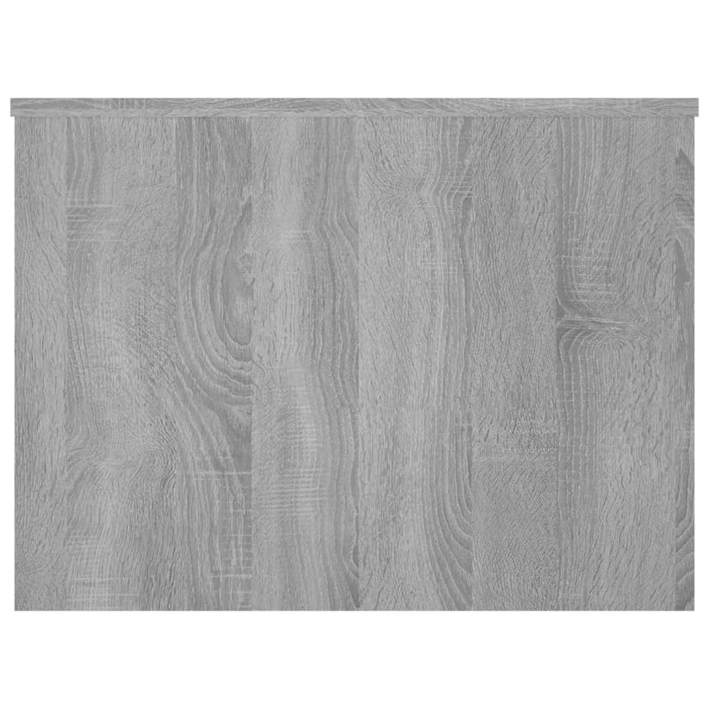 vidaXL Mesa de centro madera contrachapada gris Sonoma 80x55,5x41,5 cm