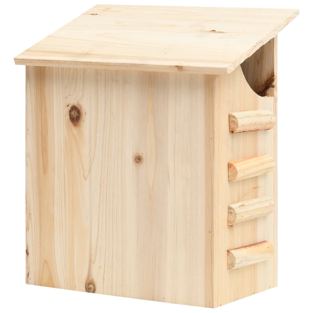 vidaXL Casa para murciélagos madera maciza de abeto 30x20x38 cm
