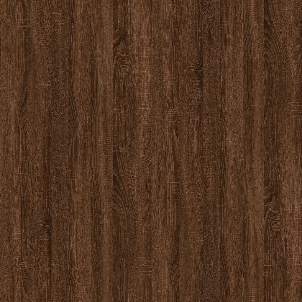 vidaXL Estantería/Biombo madera contrachapada marrón roble 80x24x192cm