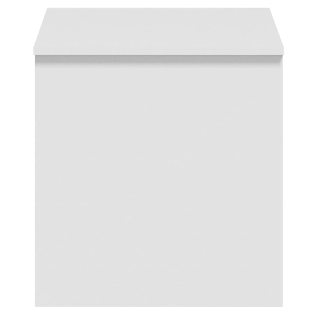 vidaXL Mesa de centro madera contrachapada blanco 102x50,5x52,5x cm