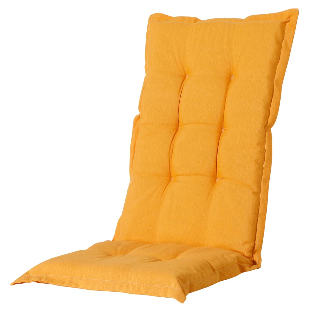 Madison Cojín de silla de respaldo alto Panama brillo dorado 123x50cm