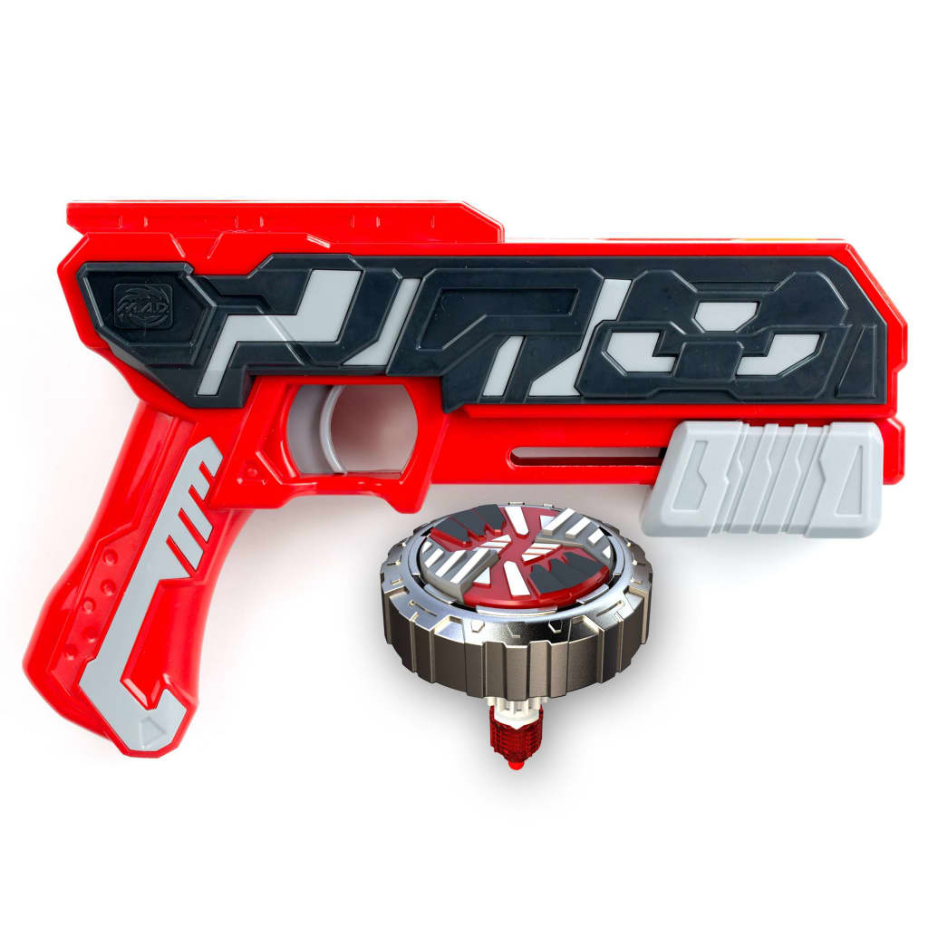 Silverlit Pistola spinner de un solo disparo Firestorm rojo