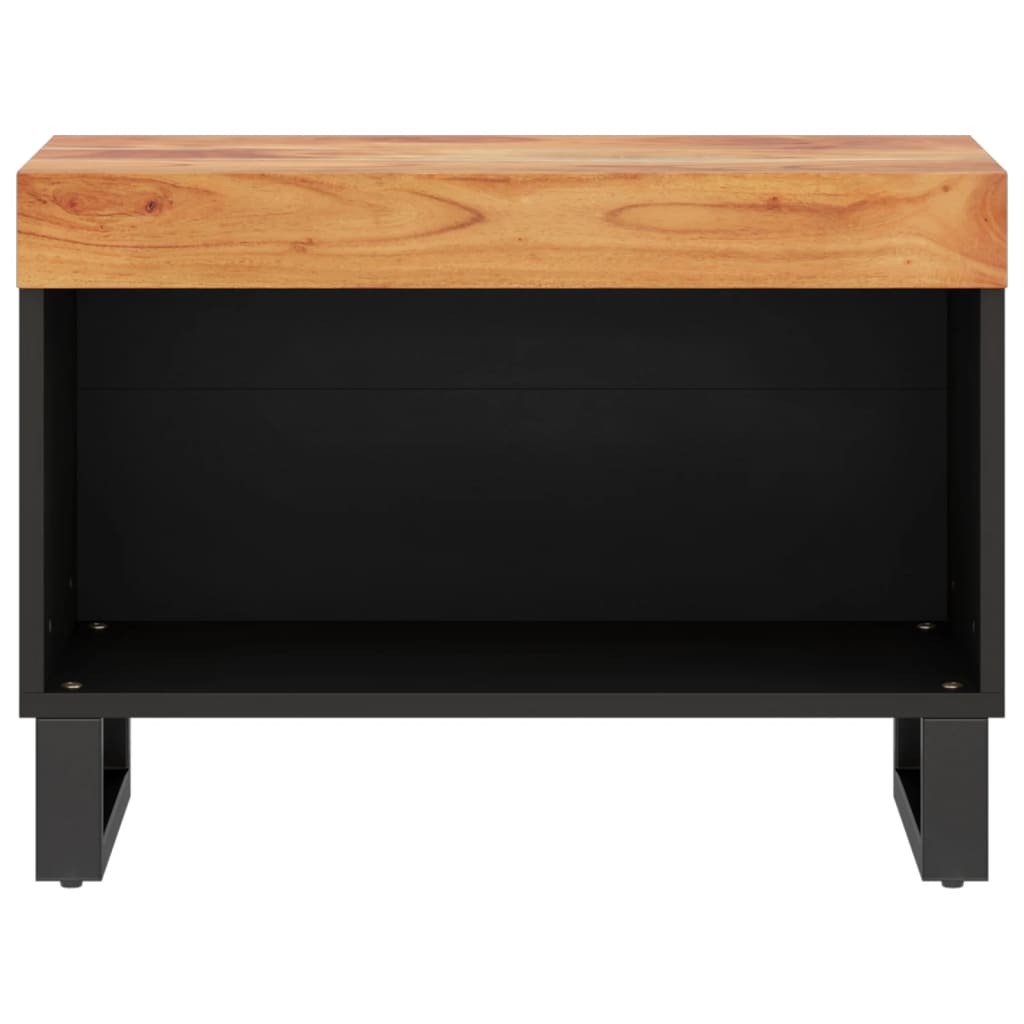 vidaXL Mueble de TV madera maciza de acacia 60x33x43,5 cm