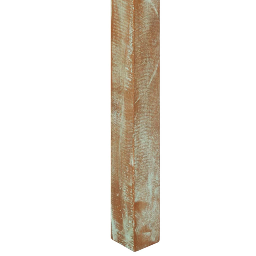 vidaXL Mesa de comedor de madera maciza reciclada 82x80x76 cm