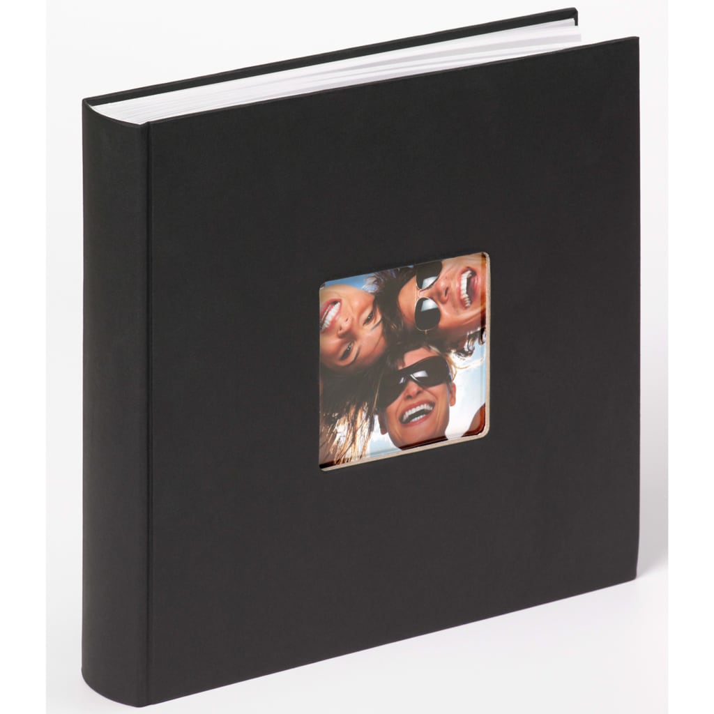Walther Design Álbum de fotos Fun negro 100 páginas 30x30 cm