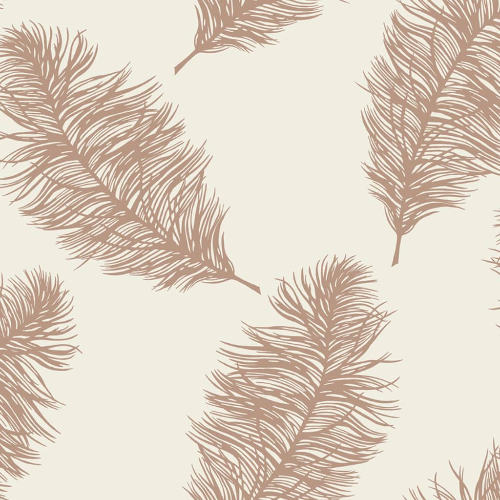 DUTCH WALLCOVERINGS Papel pintado Fawning Feather crema