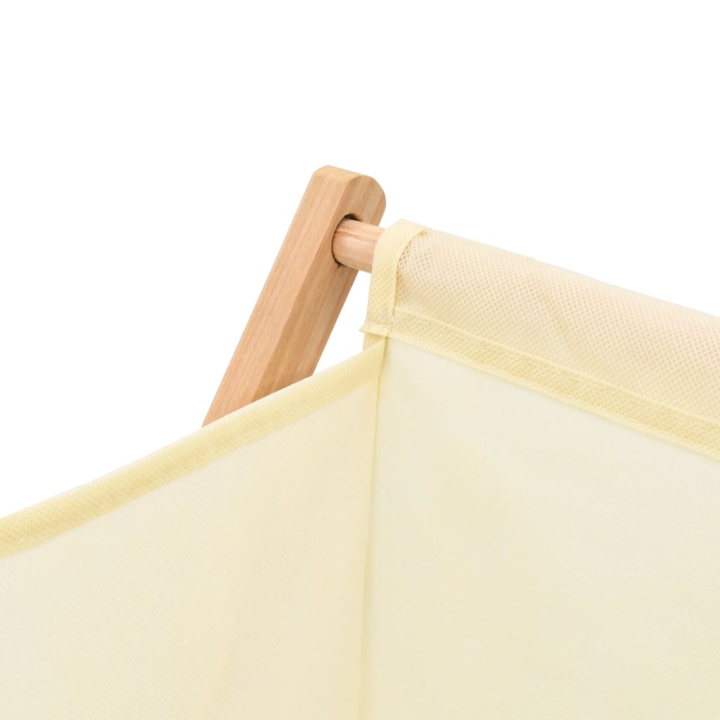 vidaXL Cesto de ropa sucia madera de cedro y tela beige 42x41x64 cm