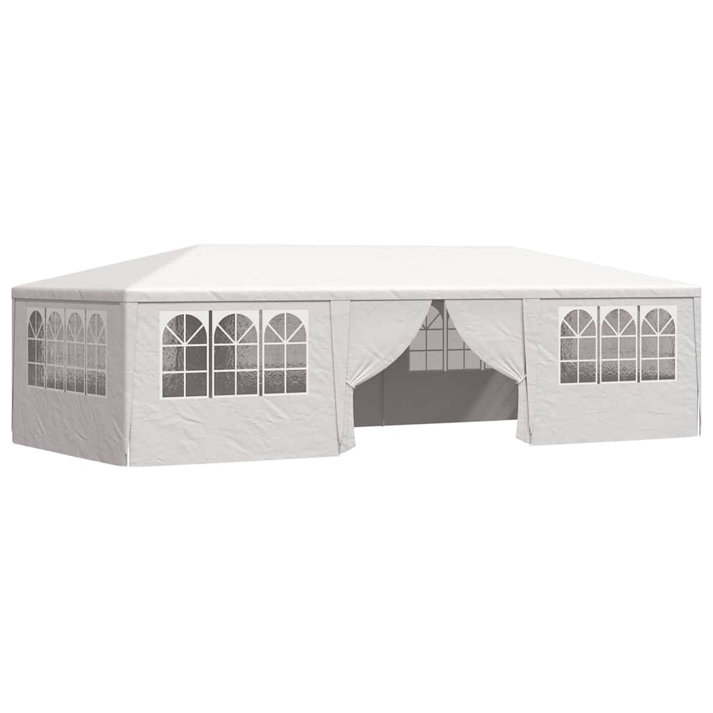 vidaXL Carpa profesional para fiestas paredes blanco 90 g/m² 4x9 m