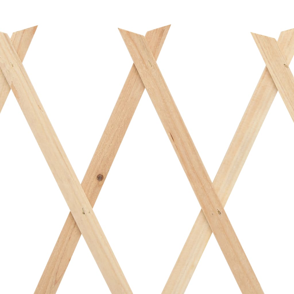 vidaXL Vallas enrejadas 5 uds madera de abeto 180x60 cm