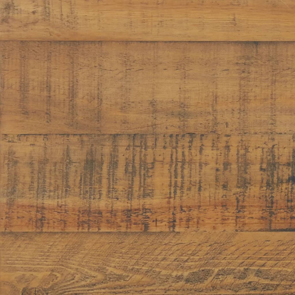 vidaXL Armario de almacenaje madera maciza de pino marrón 110x30x45 cm