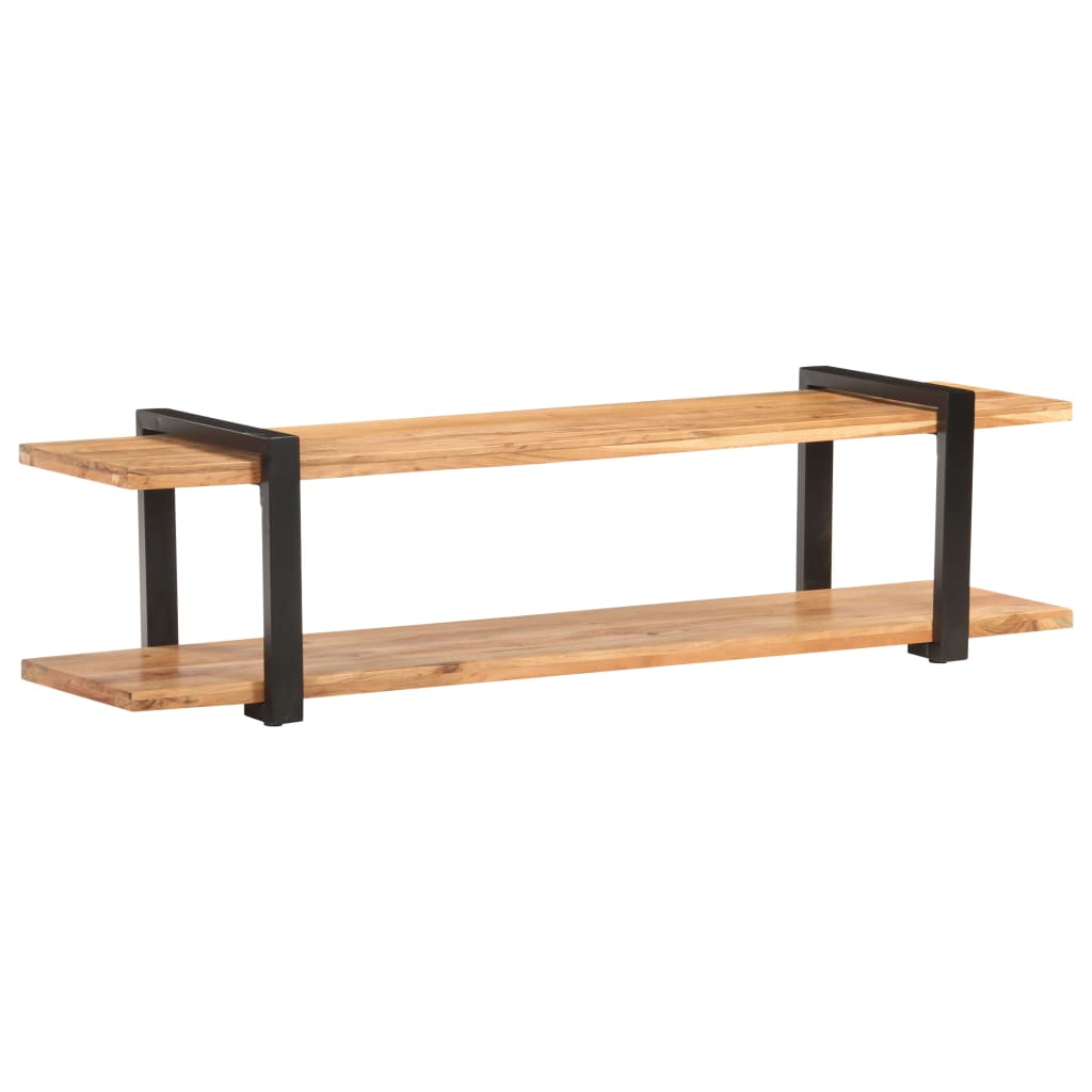 vidaXL Mueble para TV madera maciza de acacia 160x40x40 cm