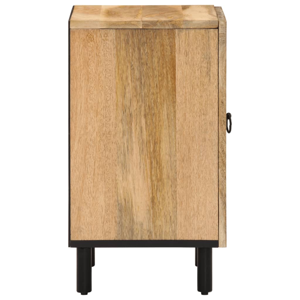 vidaXL Mueble de baño madera maciza de mango 38x33x58 cm