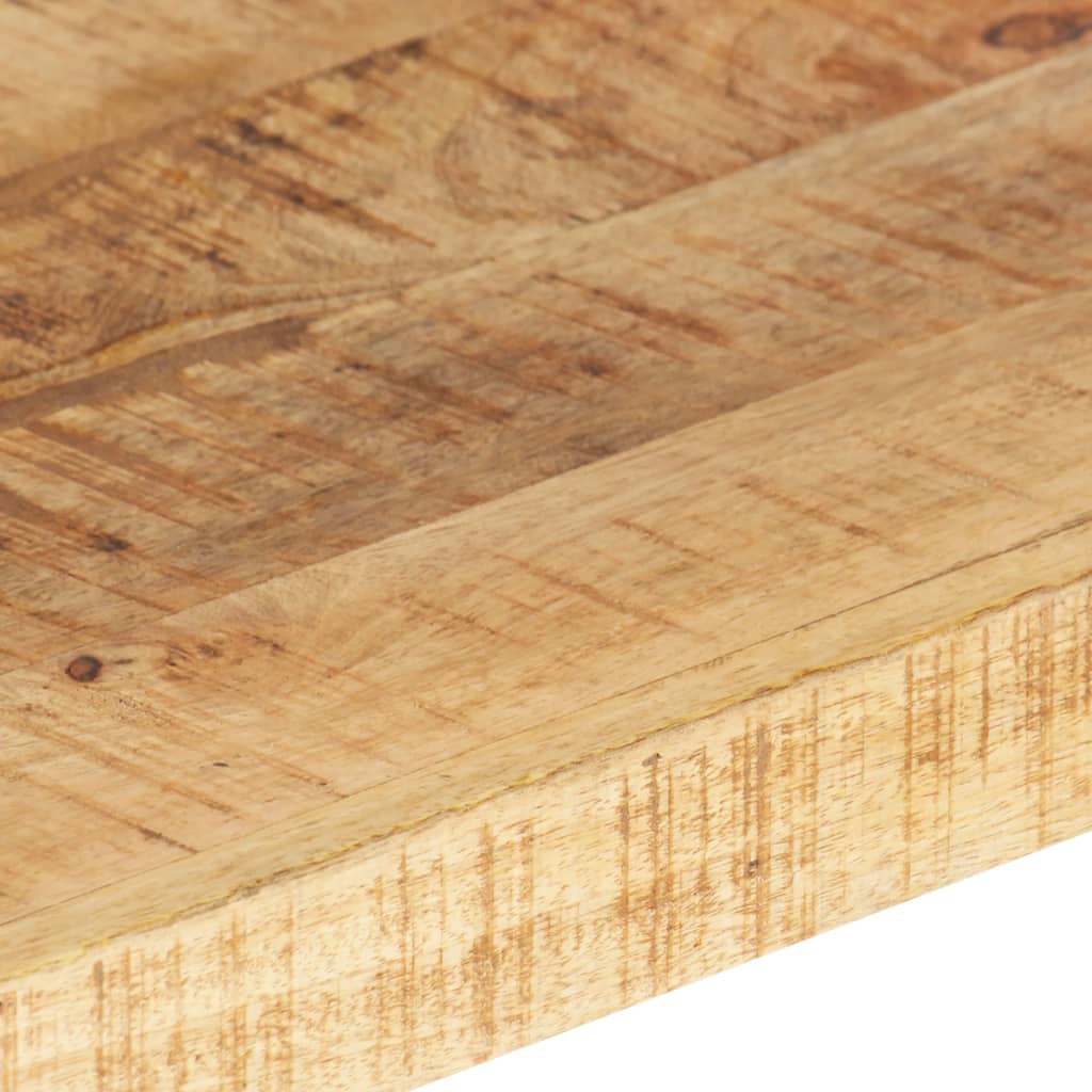 vidaXL Estantería de 4 niveles madera de mango rugosa 160x40x180 cm