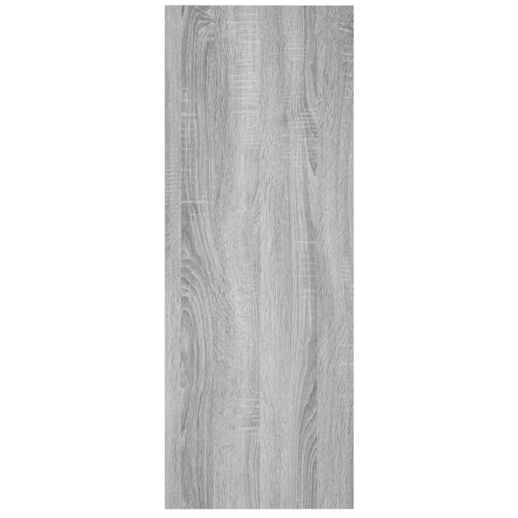 vidaXL Mesa consola madera contrachapada gris Sonoma 105x30x80 cm