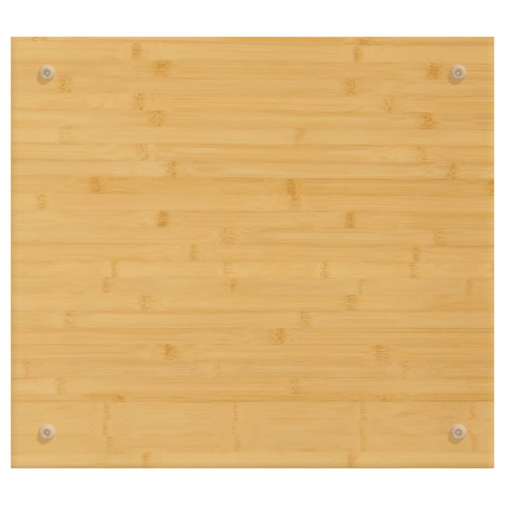 vidaXL Cubierta de cocina bambú 50x56x1,5 cm