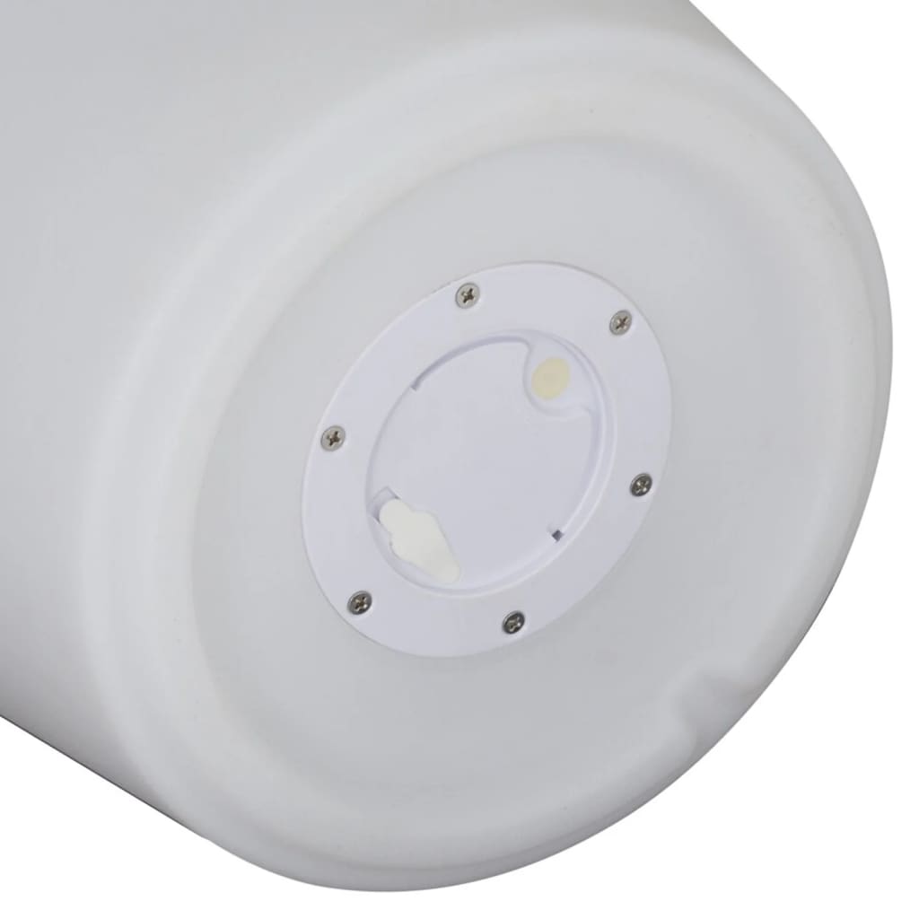 Eurotrail Lámpara LED recargable/maceta redonda 38 cm