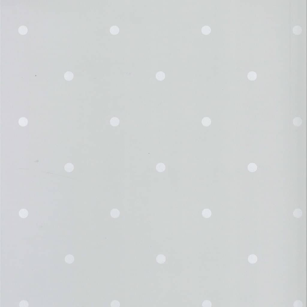 Fabulous World Papel de pared Dots gris y blanco 67105-1