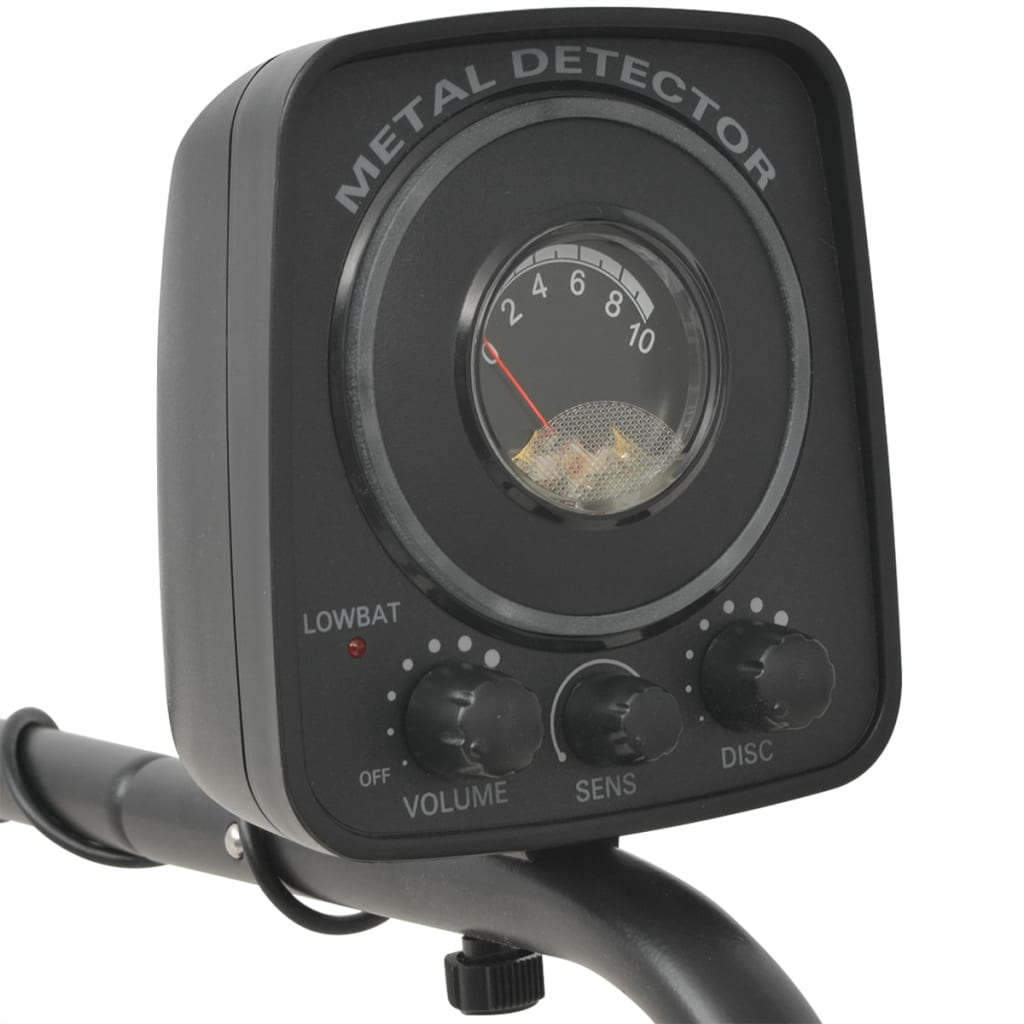 vidaXL Detector de metales con indicador LED 160 cm