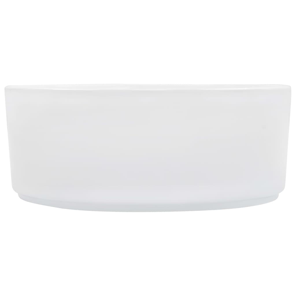 vidaXL Lavabo 36x14 cm cerámica blanco