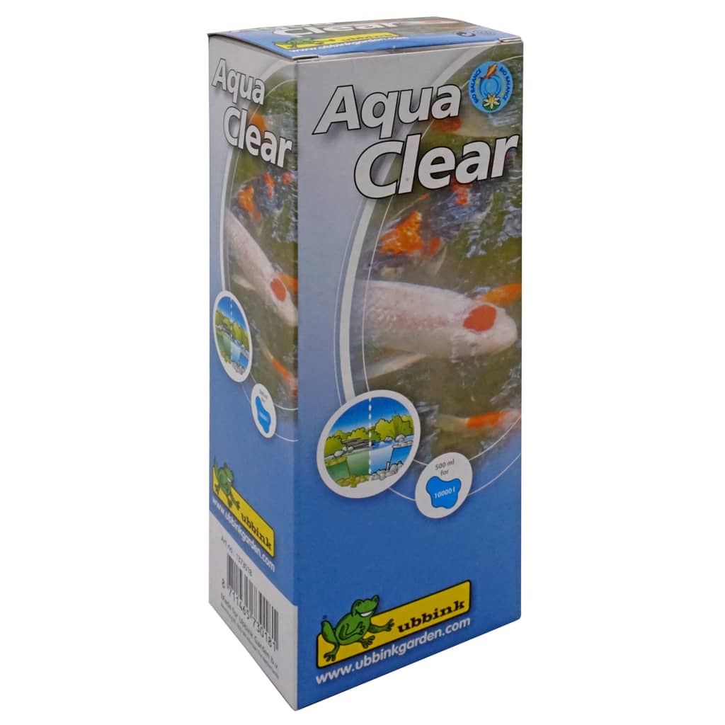 Ubbink Tratamiento para agua de estanque Aqua Clear 500 ml
