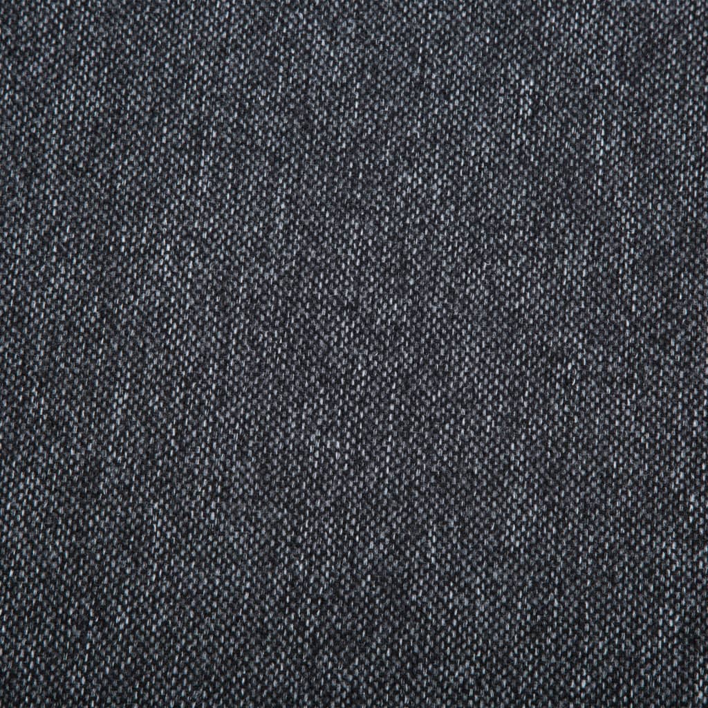vidaXL Sofá con forma de L tapizado tela gris oscuro 171,5x138x81,5 cm