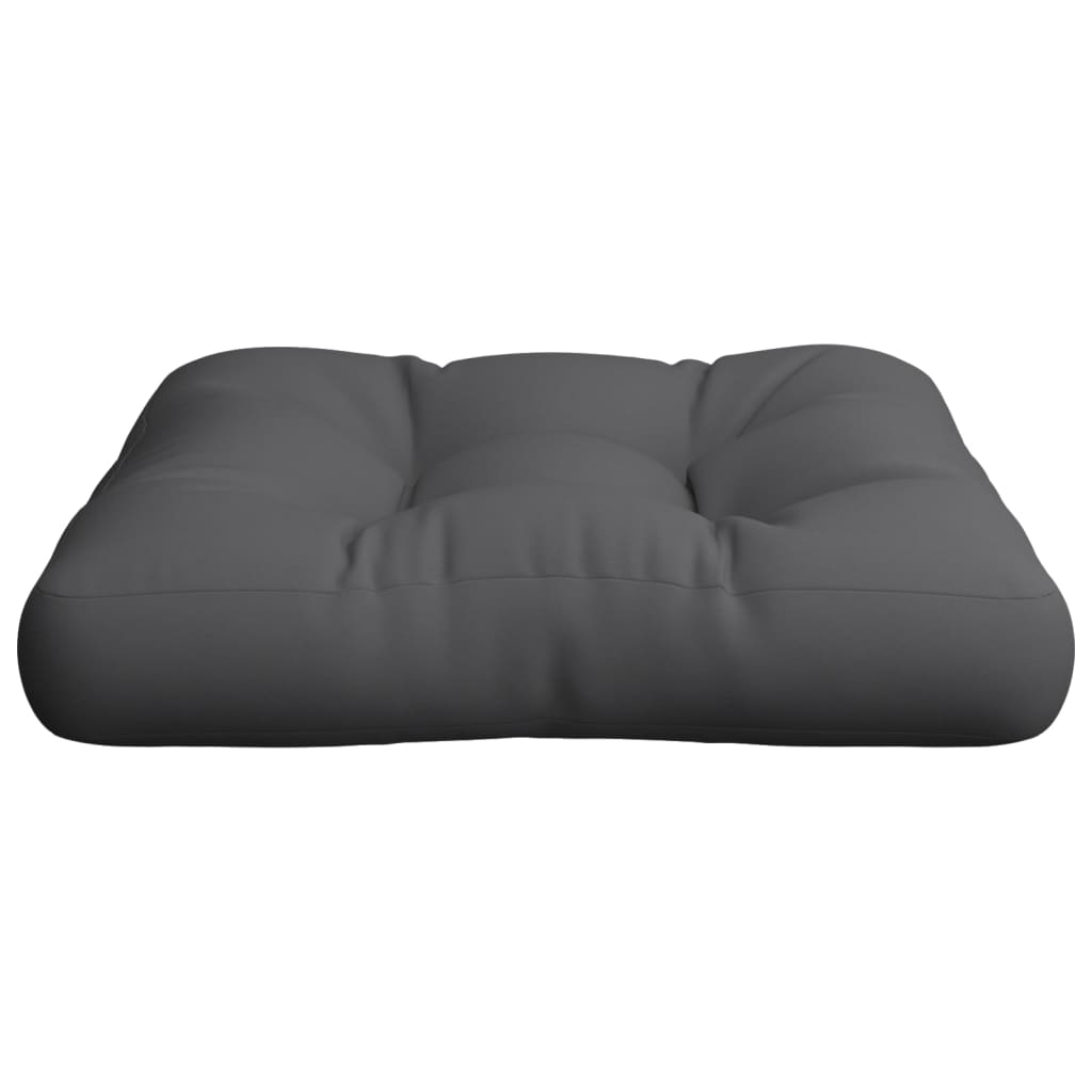 vidaXL Cojín para sofá de palets de tela antracita 60x61,5x10 cm