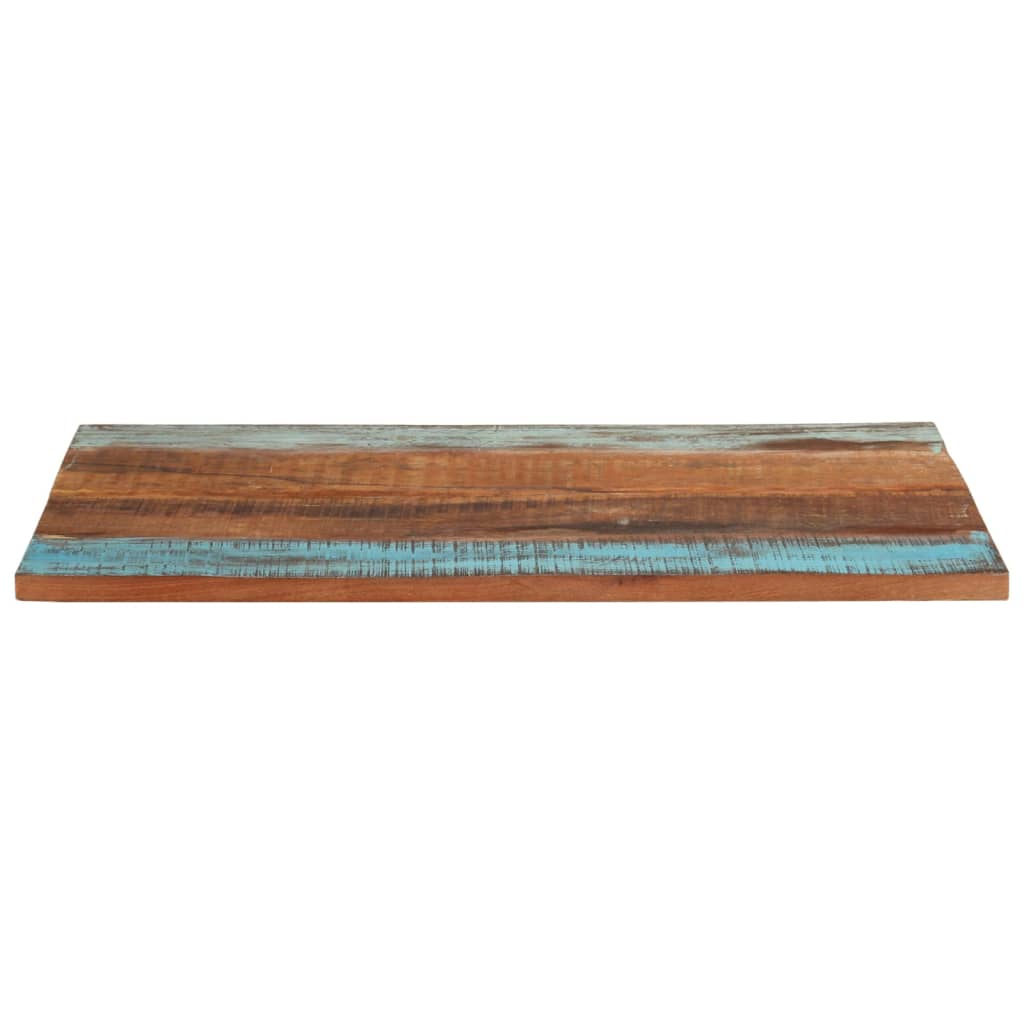 vidaXL Tablero de mesa rectangular madera maciza 70x90 cm 25-27 mm