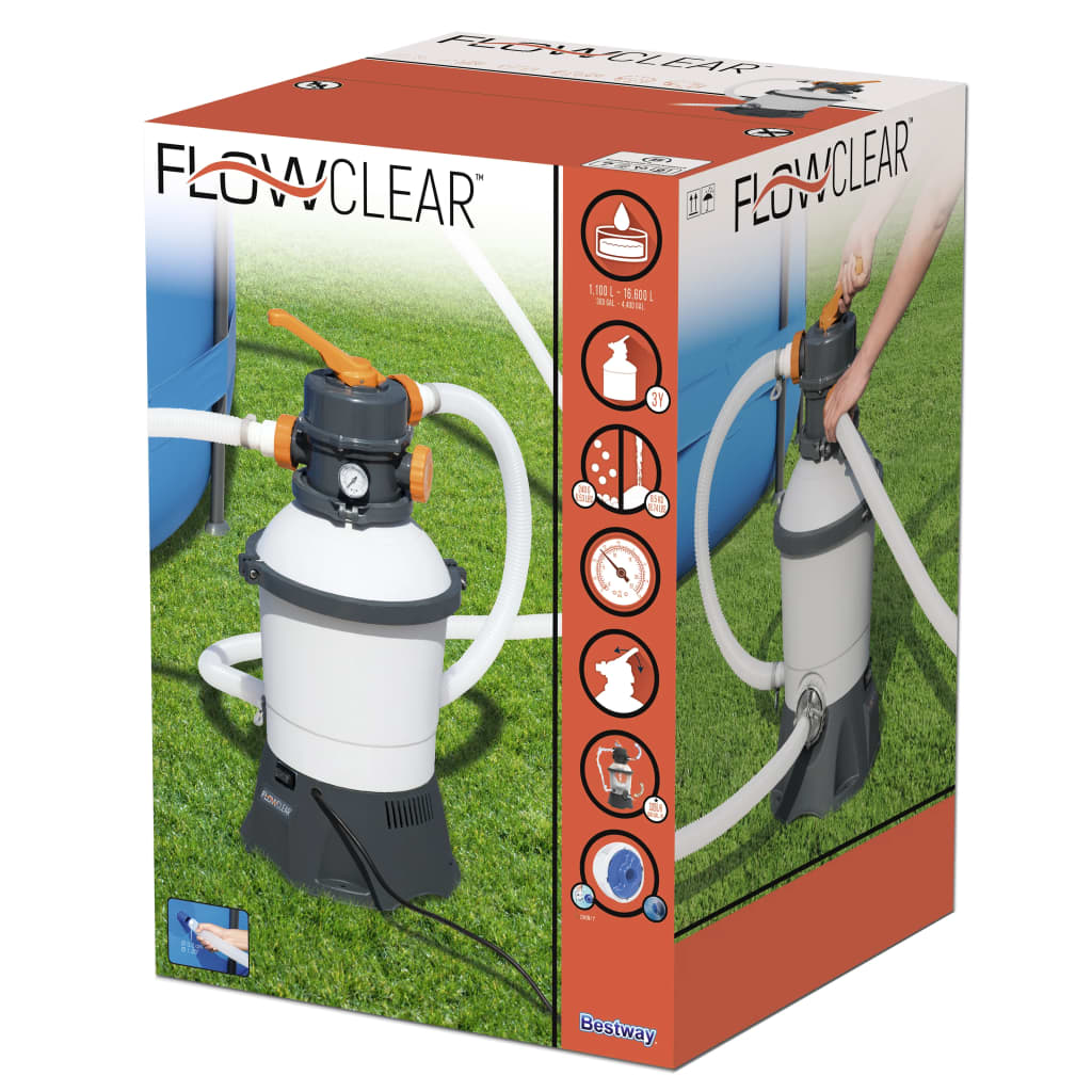 Bestway Bomba de filtro de arena Flowclear