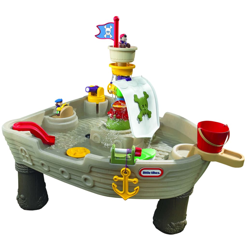 Barco pirata de juguete con ancla, marca Little Tikes