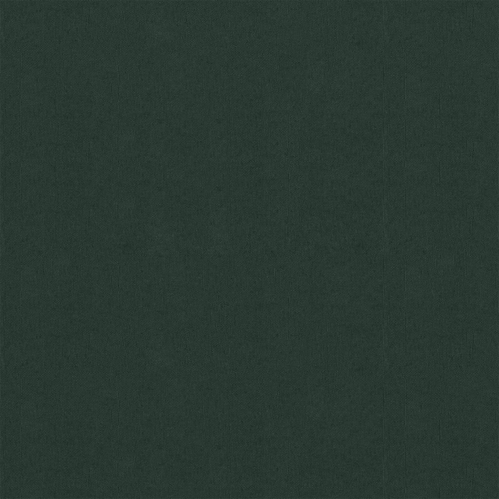 vidaXL Toldo para balcón tela oxford verde oscuro 90x500 cm
