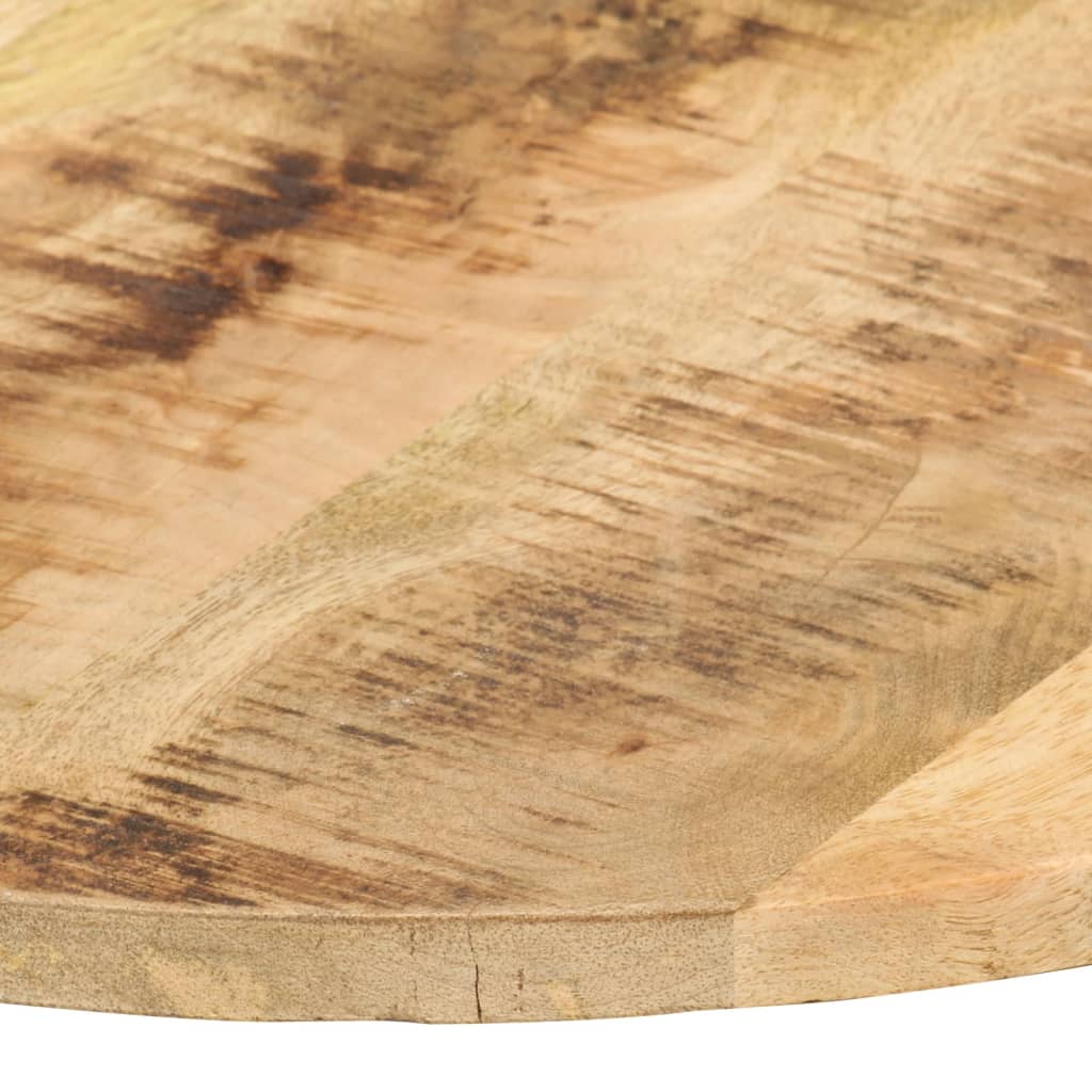 vidaXL Superficie de mesa redonda madera maciza de mango 15-16 mm 50cm
