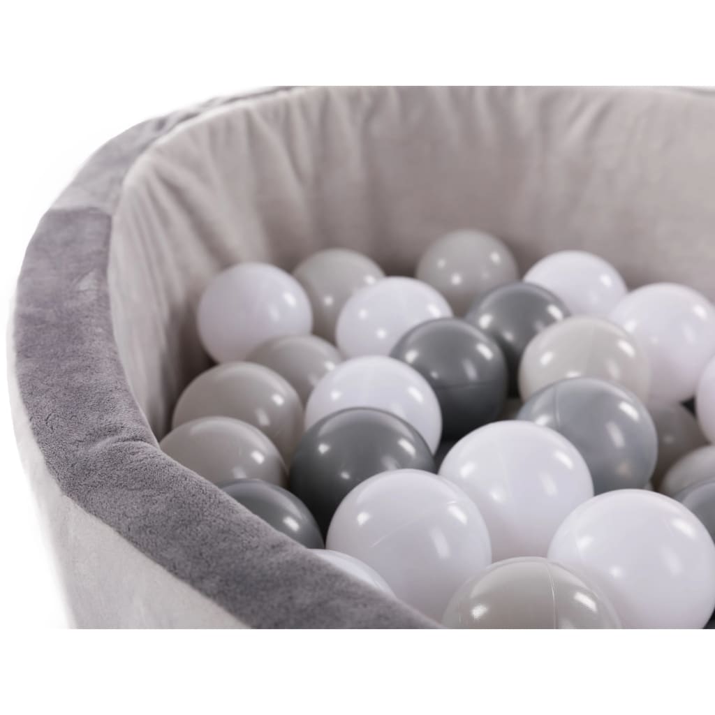 Bo Jungle Piscina de bolas con 120 bolas B-Ball gris