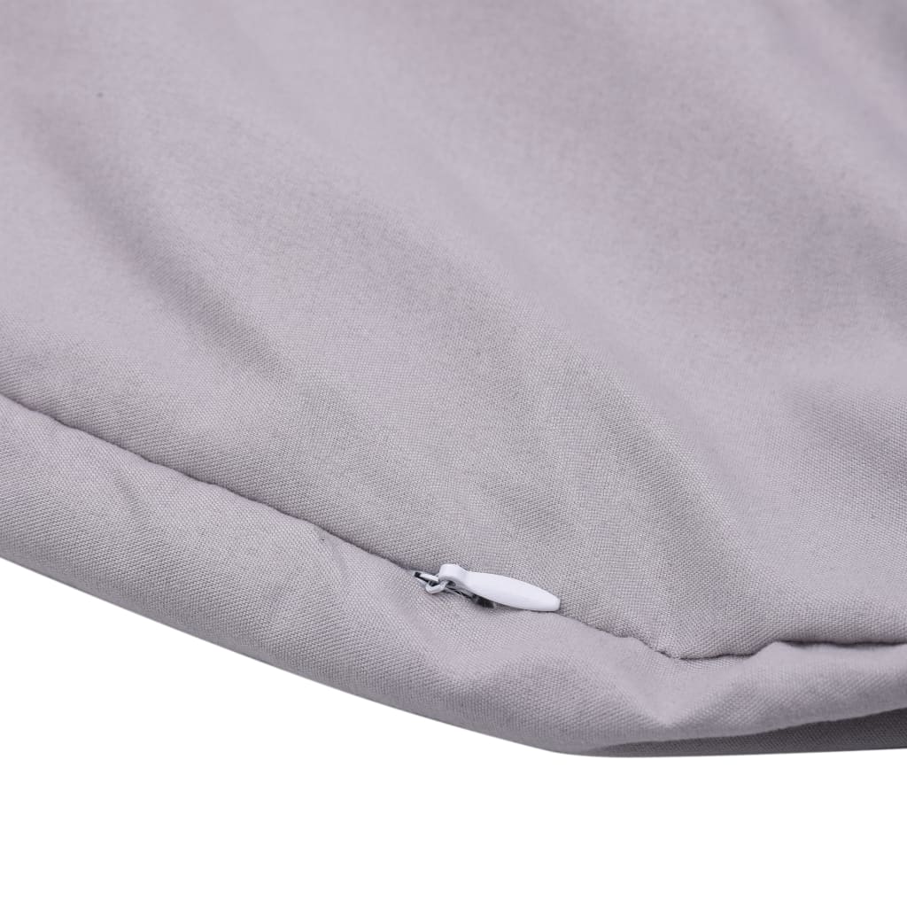 vidaXL Funda de almohada de embarazo con forma de J 54x43 cm