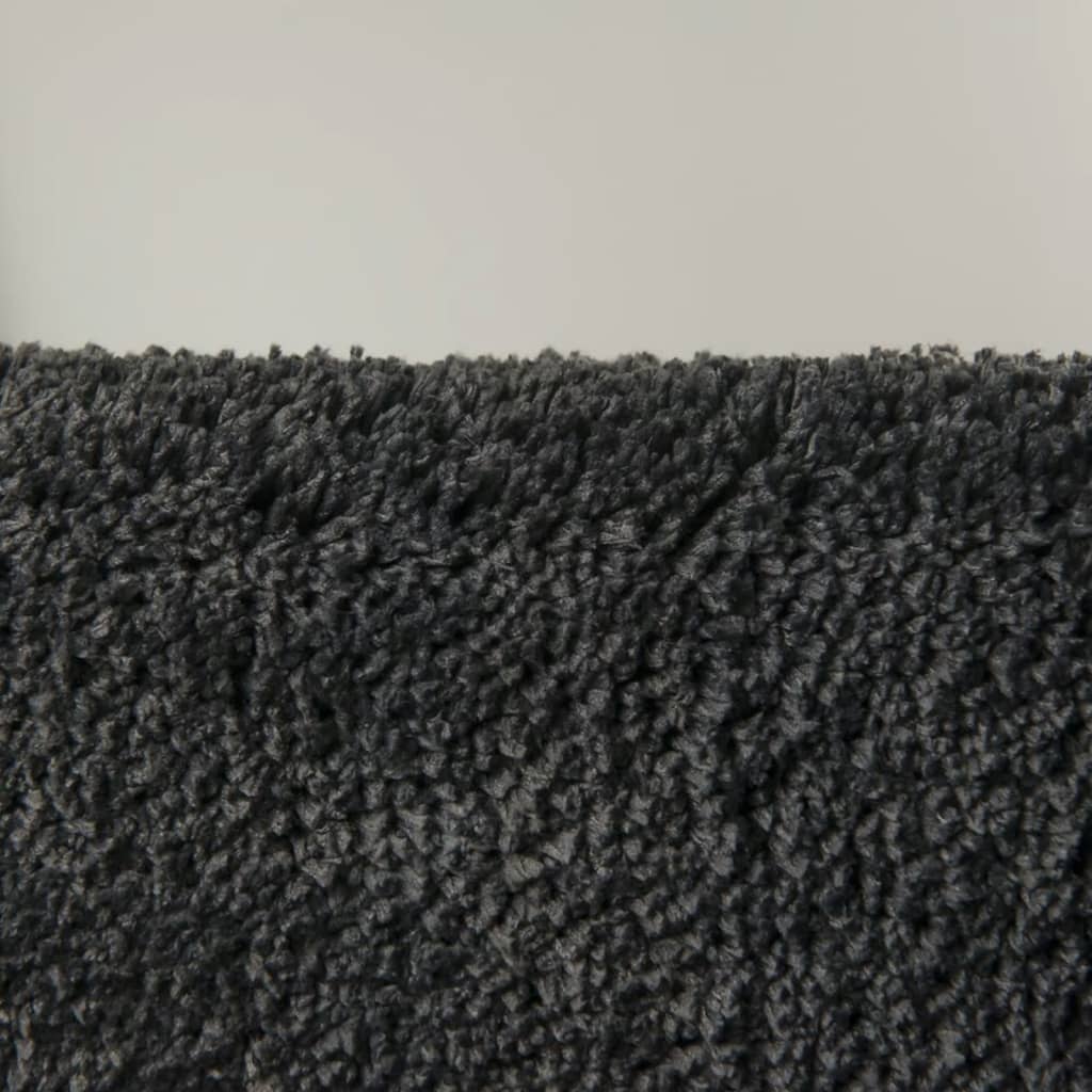 Sealskin Alfombra de baño Angora gris 60x60 cm