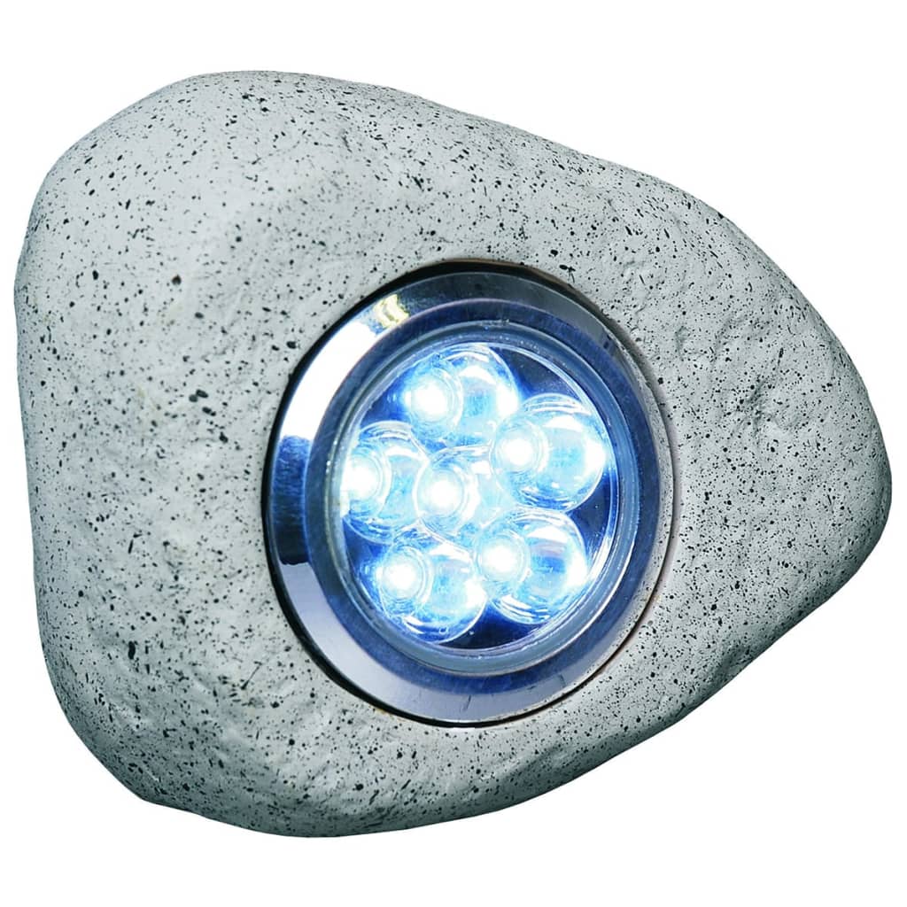 Smartwares Focos LED en forma de roca 3 unidades 2,7 W gris RS306