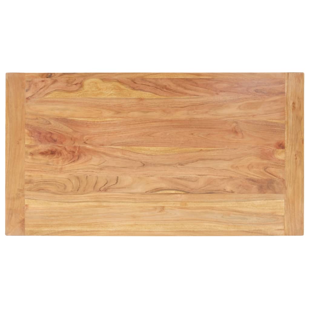 vidaXL Mesa de centro madera maciza acacia acabado miel 110x60x35 cm