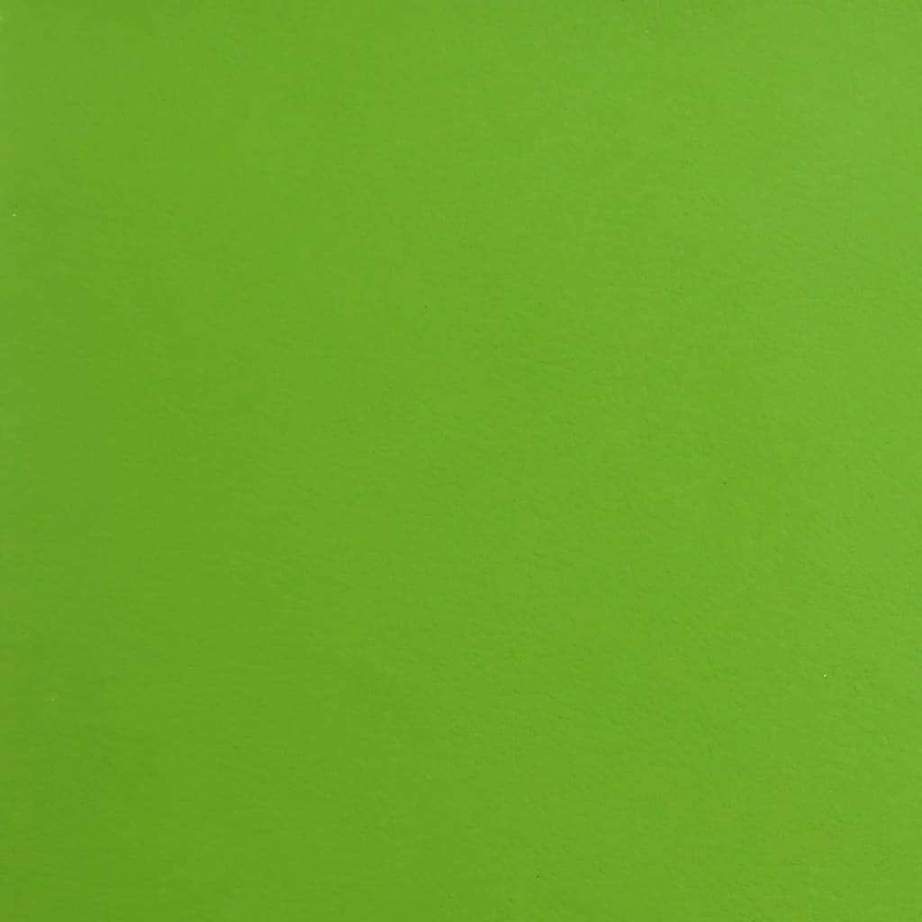 vidaXL Sillas comedor giratorias 4 unidades cuero sintético verde