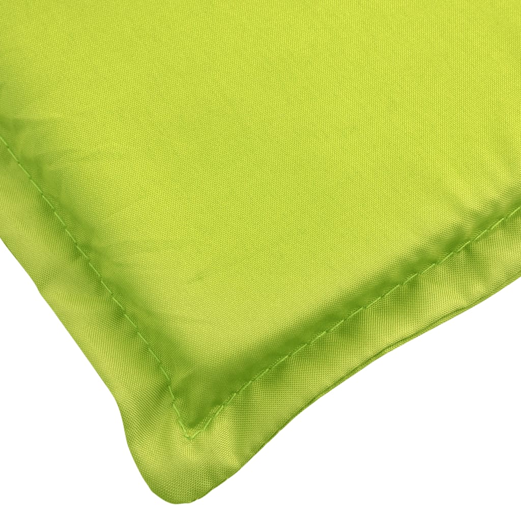 vidaXL Cojín de tumbona de tela Oxford verde claro 186x58x3 cm