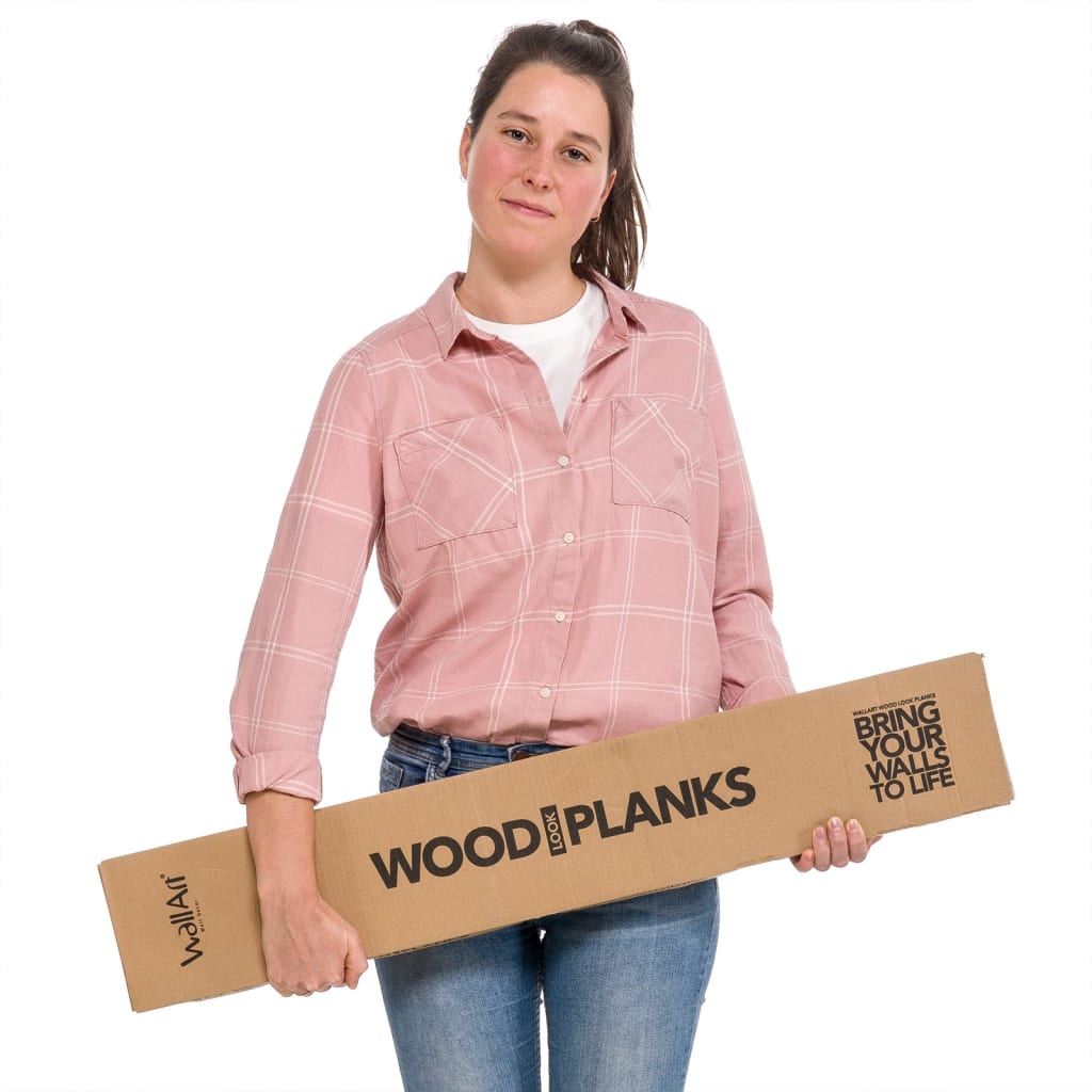 WallArt Tablones de madera 30 pzs GL-WA32 roble Barnwood y gris ceniza